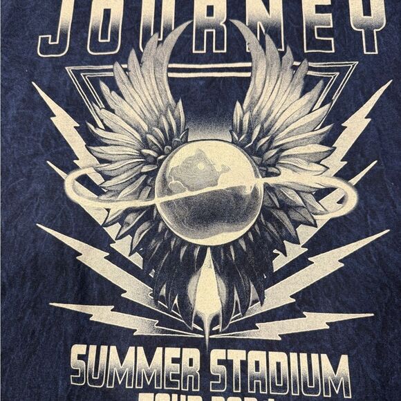 Journey Women's Blue Graphic Tee - Picture 4 of 7